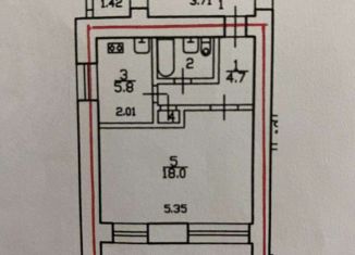 Продажа 1-ком. квартиры, 32 м2, Пушкин, Красносельское шоссе, 11