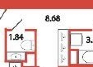 Продажа 1-комнатной квартиры, 46.6 м2, поселок Бугры