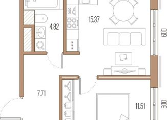 Продается 1-ком. квартира, 39.4 м2, Санкт-Петербург, Дворцовая площадь, метро Адмиралтейская