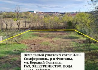 Продажа земельного участка, 9 сот., село Фонтаны