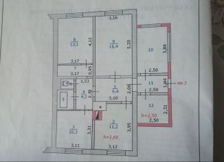 Продажа дома, 87.2 м2, Курская область, Майская улица, 19