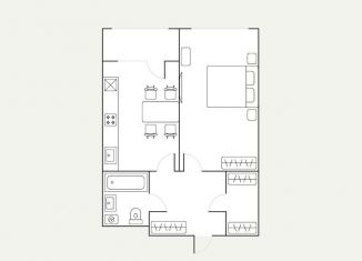 Сдается в аренду 1-ком. квартира, 42.9 м2, Москва, Автозаводская улица, 23Бк2, станция ЗИЛ