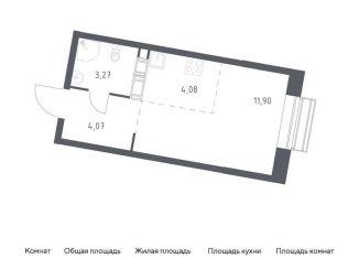 Продается квартира студия, 23.3 м2, поселение Филимонковское, жилой комплекс Цветочные Поляны, к8