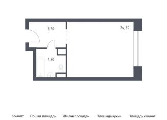 Квартира на продажу студия, 35.2 м2, Москва, Стремянный переулок, 2, метро Серпуховская
