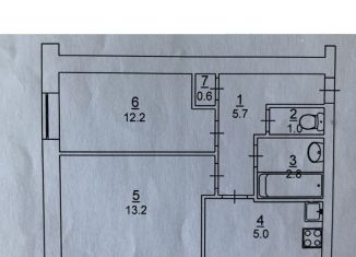 Продажа двухкомнатной квартиры, 40.5 м2, село Красноармейское, улица Ленина, 34