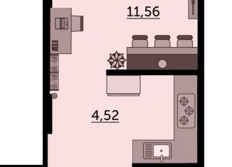 Продам квартиру студию, 29.4 м2, Ростов-на-Дону, улица 23-я Линия, 54с12, ЖК Город у Реки