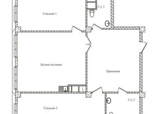 Продам двухкомнатную квартиру, 120.9 м2, Москва, метро Добрынинская, Большой Строченовский переулок, 9