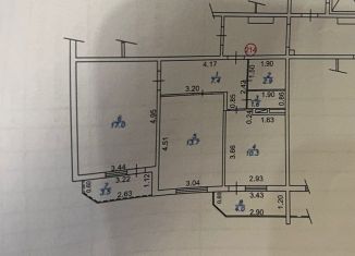 Продам двухкомнатную квартиру, 56 м2, Краснодар, улица Карякина, 31, улица Карякина