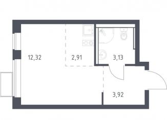 Продам квартиру студию, 22.3 м2, посёлок Жилино-1