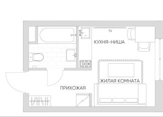 Продается квартира студия, 20 м2, Москва, Автомобильный проезд, 4, станция Калитники