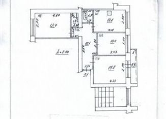 Сдам 3-ком. квартиру, 67 м2, Самара, Революционная улица, 79