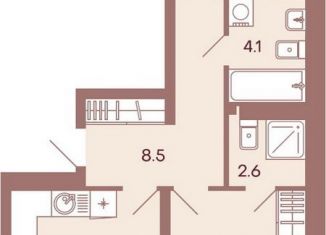 Продается 2-комнатная квартира, 68 м2, Пензенская область, жилой комплекс Норвуд, с4
