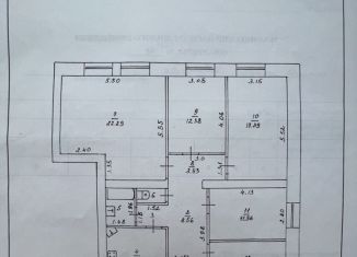 Продается пятикомнатная квартира, 114 м2, Рязанская область, Советская улица, 12