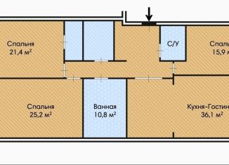 Продажа 4-ком. квартиры, 137 м2, Москва, Озерковская набережная, 26, Озерковская набережная