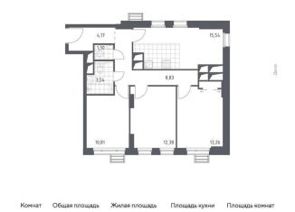 Продажа 2-комнатной квартиры, 69.8 м2, городской округ Красногорск, жилой комплекс Спутник, к13