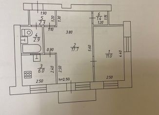 Продам 2-ком. квартиру, 41.3 м2, Ржев, улица Урицкого, 94