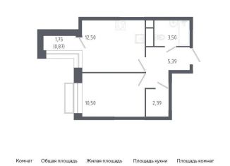 Продаю 1-комнатную квартиру, 35.2 м2, Балашиха, жилой квартал Новоград Павлино, к6