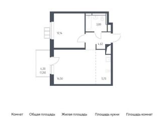 Продажа 1-комнатной квартиры, 44.1 м2, поселение Рязановское