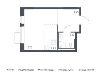 Продам квартиру студию, 25.9 м2, Москва, САО